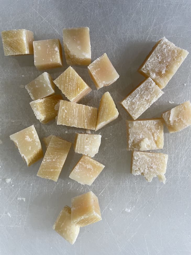 Parmesan Rind Crisps (in the Microwave) The Kitchn